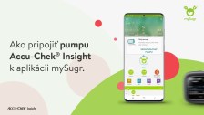 Ako pripojiť pumpu Accu-Chek® Insight k aplikácii mySugr